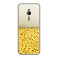 Дизайнерский силиконовый чехол для Nokia 230 Пузырьки пива