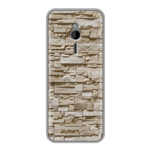 Дизайнерский силиконовый чехол для Nokia 230 Текстура камня