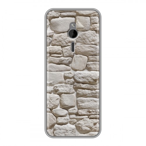 Дизайнерский силиконовый чехол для Nokia 230 Текстура камня