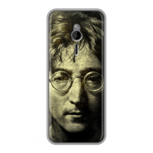 Дизайнерский силиконовый чехол для Nokia 230 Джон Леннон