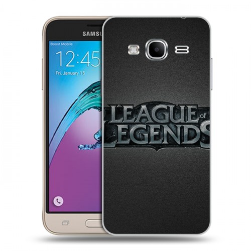 Дизайнерский пластиковый чехол для Samsung Galaxy J3 (2016) League of Legends