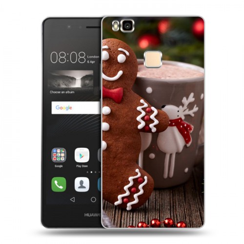 Дизайнерский пластиковый чехол для Huawei P9 Lite Christmas 2020