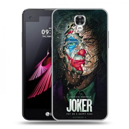 Дизайнерский пластиковый чехол для LG X view Джокер
