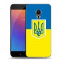 Дизайнерский пластиковый чехол для Meizu Pro 6 Флаг Украины