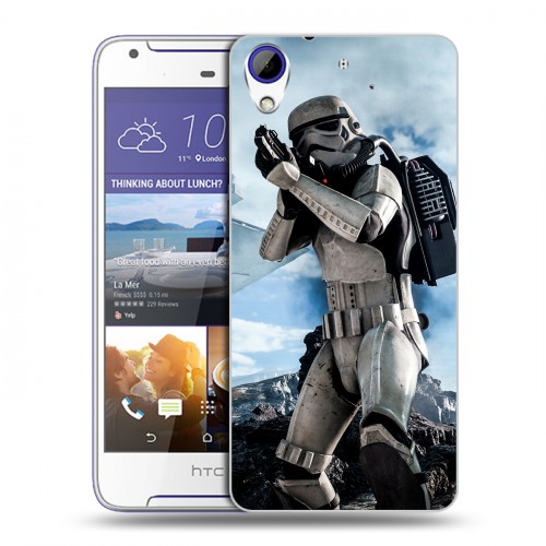 Дизайнерский пластиковый чехол для HTC Desire 830 Star Wars Battlefront