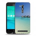 Дизайнерский пластиковый чехол для ASUS ZenFone Go 4.5 ZB452KG Пляж