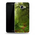 Дизайнерский пластиковый чехол для Samsung Galaxy C5 лес
