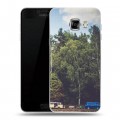 Дизайнерский пластиковый чехол для Samsung Galaxy C5 лес