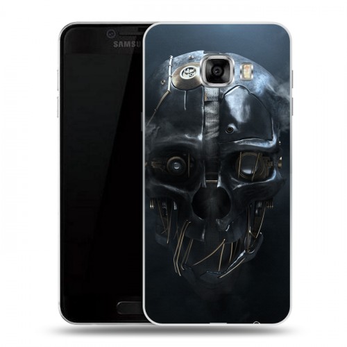 Дизайнерский пластиковый чехол для Samsung Galaxy C7 Dishonored 2