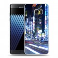 Дизайнерский пластиковый чехол для Samsung Galaxy Note 7 Токио