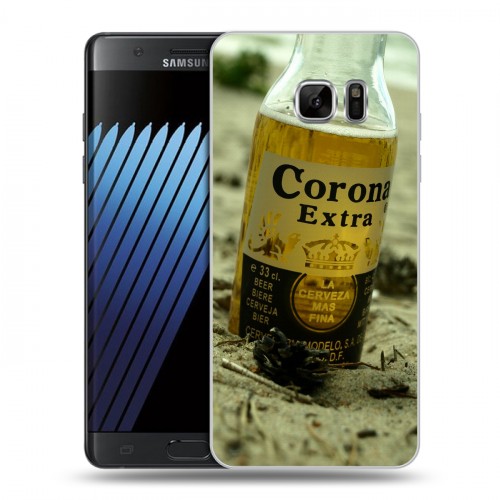 Дизайнерский пластиковый чехол для Samsung Galaxy Note 7 Corona