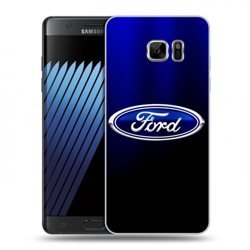 Дизайнерский пластиковый чехол для Samsung Galaxy Note 7 Ford