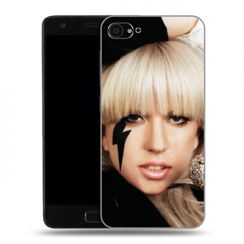 Дизайнерский силиконовый чехол для ZUK Z2 Леди Гага