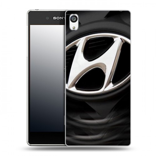 Дизайнерский пластиковый чехол для Sony Xperia E5 Hyundai