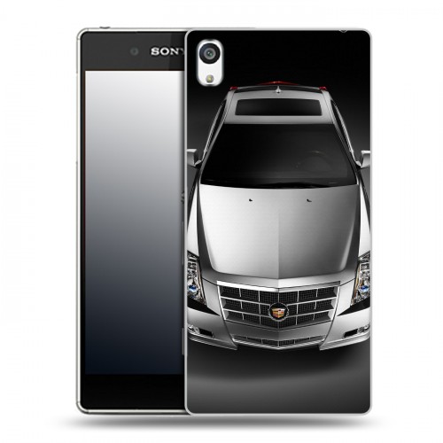 Дизайнерский пластиковый чехол для Sony Xperia E5 Cadillac