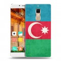 Дизайнерский пластиковый чехол для Elephone S3 Флаг Азербайджана