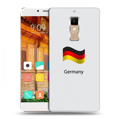Дизайнерский пластиковый чехол для Elephone S3 Флаг Германии