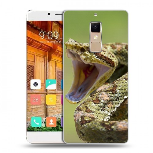 Дизайнерский пластиковый чехол для Elephone S3 Змеи