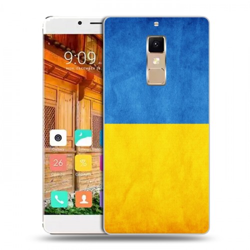 Дизайнерский пластиковый чехол для Elephone S3 Флаг Украины