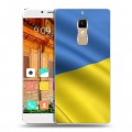 Дизайнерский пластиковый чехол для Elephone S3 Флаг Украины