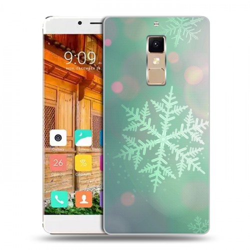Дизайнерский пластиковый чехол для Elephone S3 Снежинки