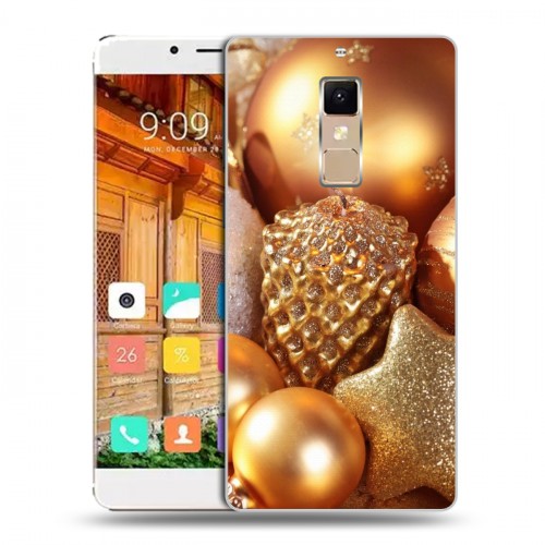 Дизайнерский пластиковый чехол для Elephone S3 Новогодние шары