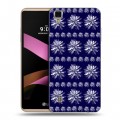 Дизайнерский силиконовый чехол для LG X Style Монохромные цветы