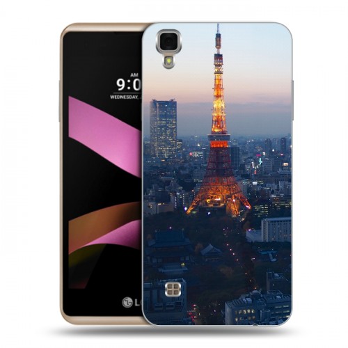 Дизайнерский силиконовый чехол для LG X Style Токио