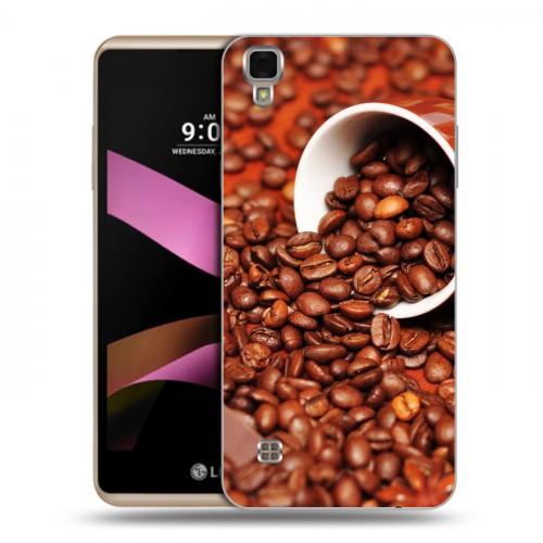 Дизайнерский пластиковый чехол для LG X Style Кофе напиток
