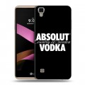 Дизайнерский силиконовый чехол для LG X Style Absolut