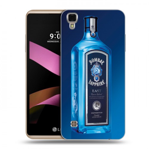 Дизайнерский пластиковый чехол для LG X Style Bombay Sapphire