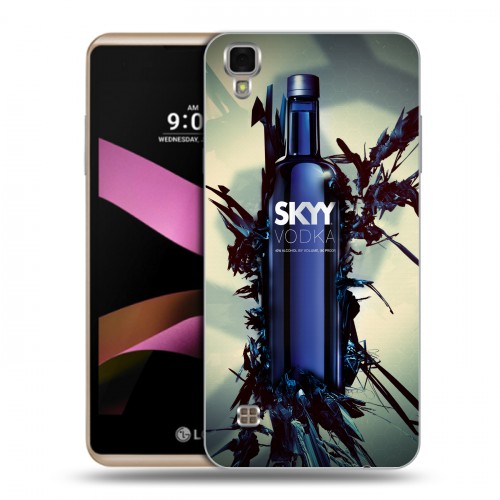 Дизайнерский силиконовый чехол для LG X Style Skyy Vodka