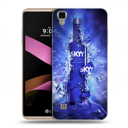 Дизайнерский силиконовый чехол для LG X Style Skyy Vodka