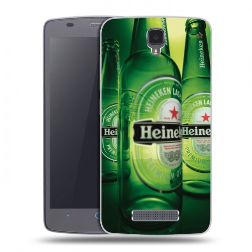 Дизайнерский силиконовый чехол для ZTE Blade L5 Heineken