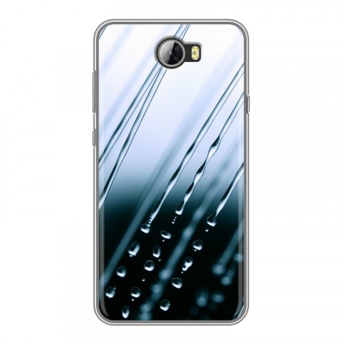 Дизайнерский силиконовый чехол для Huawei Y5 II Абстракции Капли