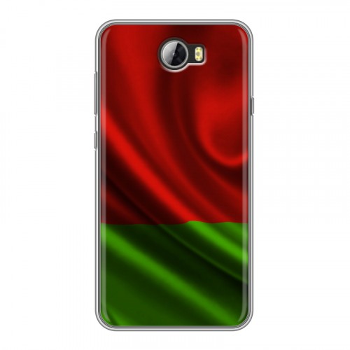 Дизайнерский силиконовый чехол для Huawei Y5 II Флаг Белоруссии