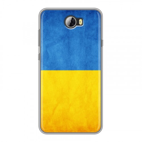 Дизайнерский силиконовый чехол для Huawei Y5 II Флаг Украины