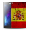 Дизайнерский силиконовый чехол для Lenovo Tab 2 A7-20 Флаг Испании