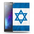 Дизайнерский силиконовый чехол для Lenovo Tab 2 A7-20 Флаг Израиля