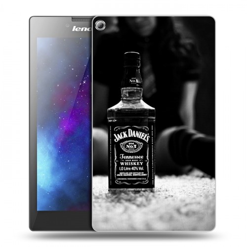 Дизайнерский силиконовый чехол для Lenovo Tab 2 A7-20 Jack Daniels