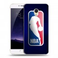 Дизайнерский пластиковый чехол для Meizu MX6 НБА