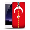 Дизайнерский пластиковый чехол для Meizu MX6 Флаг Турции