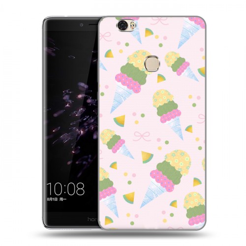 Дизайнерский пластиковый чехол для Huawei Honor Note 8 Кусочки фруктов