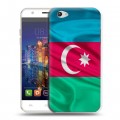 Дизайнерский силиконовый чехол для BQ Amsterdam Флаг Азербайджана
