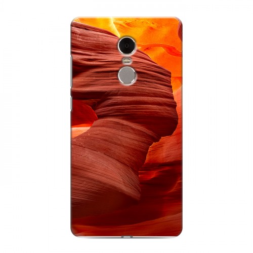 Дизайнерский силиконовый чехол для Xiaomi RedMi Note 4 Каньоны