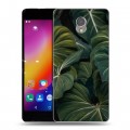 Дизайнерский пластиковый чехол для Lenovo P2 Нуарные листья