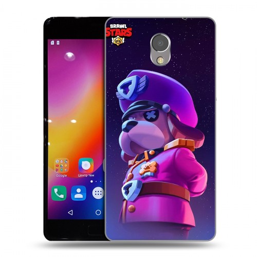 Дизайнерский пластиковый чехол для Lenovo P2 Brawl Stars