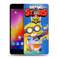 Дизайнерский пластиковый чехол для Lenovo P2 Brawl Stars