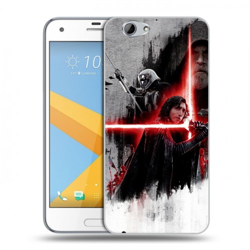 Дизайнерский силиконовый чехол для HTC One A9S Star Wars : The Last Jedi