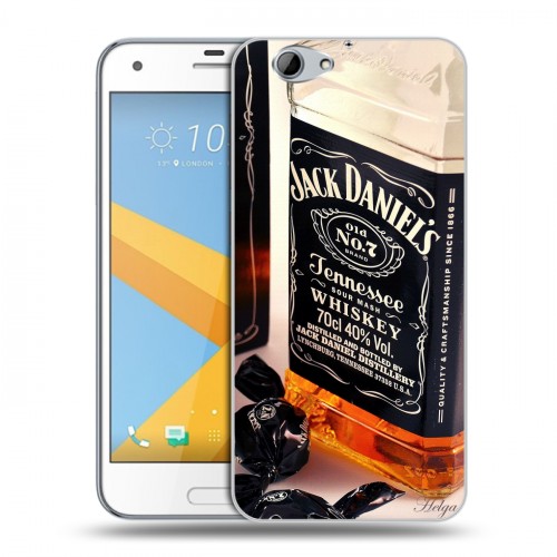 Дизайнерский пластиковый чехол для HTC One A9S Jack Daniels